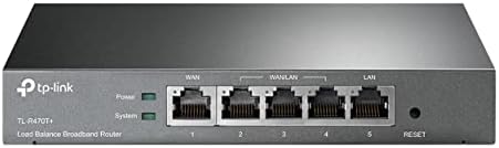 TP-Link Safestream Router Multi Wan | 4 יציאות WAN 10/100 מ 'WAN עם פונקציית איזון עומס | ניהול גישה לפורטל